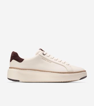 Cole Haan Womens GrandPr&oslash; Topspin Sneakers - Beige Size 5.5
