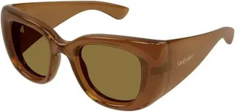 Saint Laurent Eyewear SL903007 Sunglasses - Brown