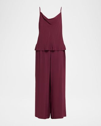 Natori Sleek Silk-Modal Cami Pajama Set