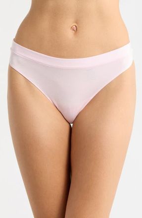 MeUndies FeelFree Thong in Peony at Nordstrom, Size X-Large