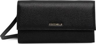 Coccinelle Portafoglio con tracolla rimovibile - Nero