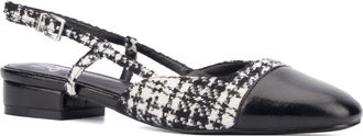 New York & Company Ophelia Slingback Pump in Black/White at Nordstrom Rack, Size 6.5