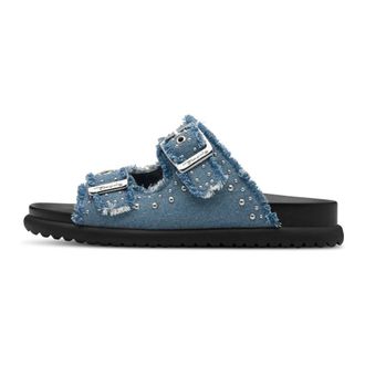 Tamaris Slipper - female - Tamaris - Sliders - Blue - 4 UK - Shoes