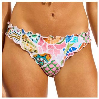 Seafolly Beach Boh&egrave;me Hipster Bikini-Bottom f&uuml;r Damen | orange