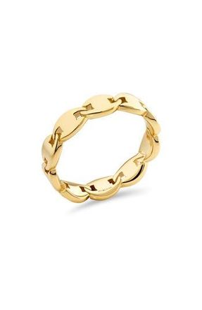 Devata Mariner Anchor Band Ring in Gold at Nordstrom Rack, Size 8