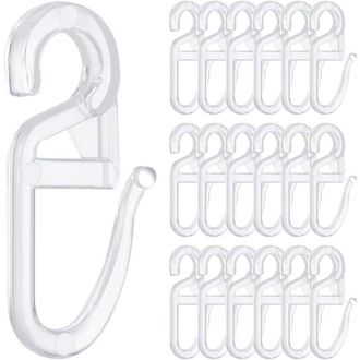 OEM 150 Ganchos Para Cortinas Con Ojales, 6 Mm De Di&aacute;metro, Ganchos De Pl&aacute;stico Para Cortinas, Ganchos Para Rieles Y Barras De Cortina, Accesorios Para Co