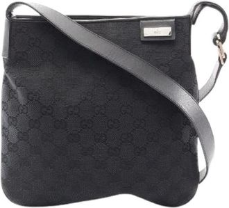 Gucci Borsa a spalla in tela GG Pre-owned - - Pre-owned - Donna - Nero - ONE SIZE