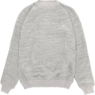 Fortela Mayfair Cotton Sweatshirt in Melange Grey at Nordstrom, Size X-Large Eu