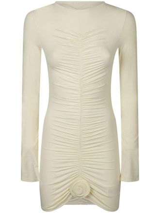 La Reveche Lillibet mini dress - Neutrals