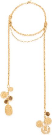 Chlo&eacute; The Chlo&eacute; Medals Layered Necklace - Gold - One Size