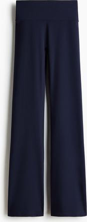 H&M Ausgestellte Yogaleggings mit SoftMove - Blue