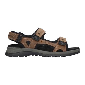 Waldl&auml;ufer Schoenen, Heren, Bruin, 43 EU, H-Taro Platte Sandaal