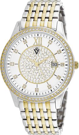 Christian Van Sant Womens Carla White Dial Watch