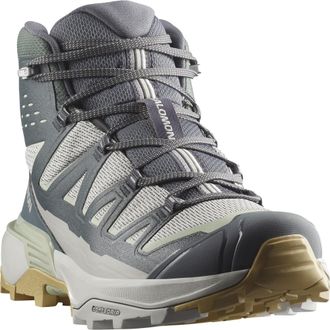 Salomon Outdoorschuh SALOMON X ULTRA 360 EDGE MID GORE-TEX, Herren, Gr. 42,5, grau (gray violet, turbulence, sea foam), Synthetik, Textil, Schuhe Outdoorschuh