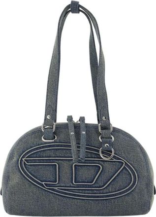 Diesel 1DR Dome Soft Shoulder - unisex - Tassen - Blauw - Maat: ONE Size Katoen