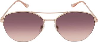 Calvin Klein Pink Gradient Pilot Ladies Sunglasses CK20121S 780 57