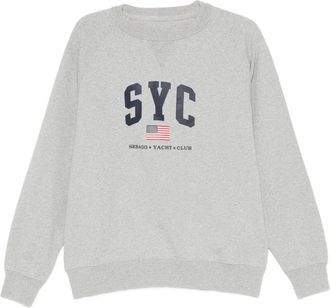 Sebago Felpa con grafica - Grigio