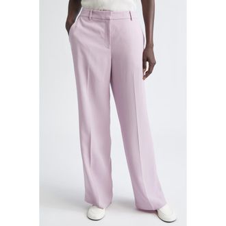 Lafayette 148 New York Gates Wide Leg Pants in Lavender Tint at Nordstrom Rack, Size 6