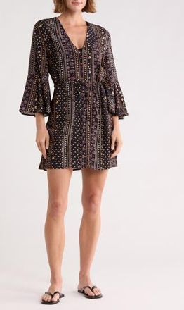 Maaji Joy Cover-Up Caftan in Black at Nordstrom Rack, Size Medium