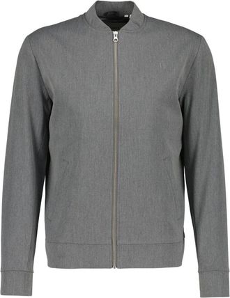 Les Deux Jassen, Heren, Grijs, 2Xl, Polyester, Como Bomber Jacket