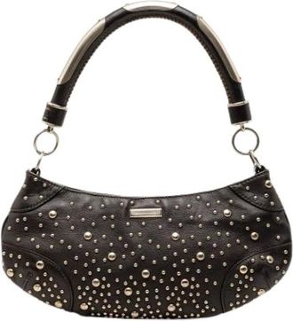 Burberry Borsa a spalla Pre-owned borchiata - - Pre-owned - Donna - Nero - ONE SIZE