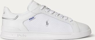 Polo Ralph Lauren Mens Polo Ralph Lauren HRT CT UTILY Mens Court Trainers White/Light Grey - Size: 10