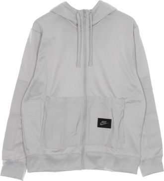 Nike Sporttrui met ritssluiting- fleece - Heren - Sportshirts - Grijs - XS - Polyester - Fitness