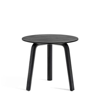 HAY Bella Beistelltisch &Oslash; 45 cm / H 39 cm, Eiche schwarz gebeizt