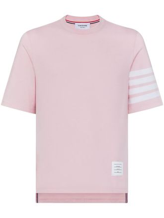 Thom Browne three-stripe T-shirt - Pink