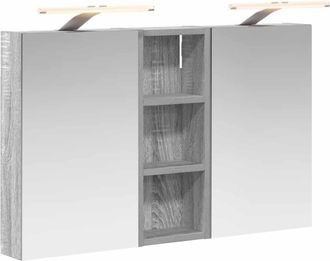 vidaXL Juego De Muebles De Ba&ntilde;o 3 Uds. 80 X 10,5 X 50 Cm Vidaxl