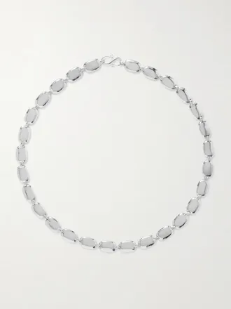 LI&Eacute; STUDIO Collana Con Finitura Argento The Monica