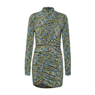 Gestuz Dames, Jurken, Groen, Maat: M Viscose