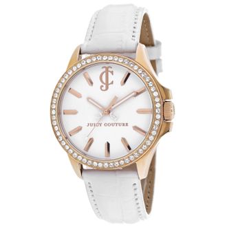 Juicy Couture Womens Jetsetter White Dial Watch