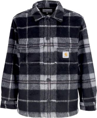 Carhartt Work in Progress Geruite Fleece Shirt Zwart - Heren - Casual Overhemden - Veelkleurig - XL - Polyester - Overhemden