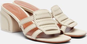 Zimmermann Goldie 65 leather mules