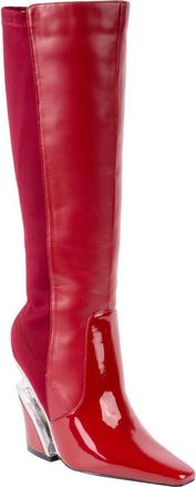 Ninety Union Villa Wedge Boot in Burgundy at Nordstrom Rack, Size 10