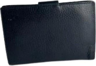 Celine Pre-owned Triomphe Wallet - Dames - Vintage Accessoires - Blauw - ONE Size - Leer - Vintage