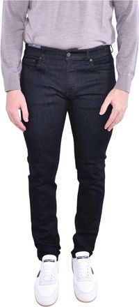 Pantaloni Torino Slim-fit Jeans - Heren - Slim Fit Jeans - Blauw - W35 - Katoen - Jeans