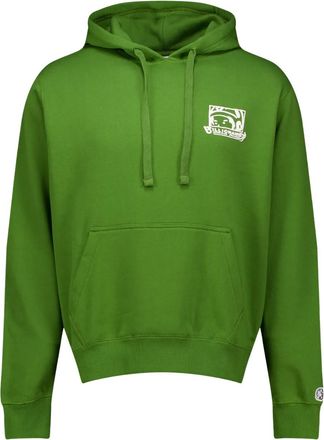 Billionaire Boys Club Felpa con stampa e cappuccio - Verde