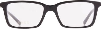 Gucci Demo Rectangular Mens Eyeglasses GG1672O 005 56
