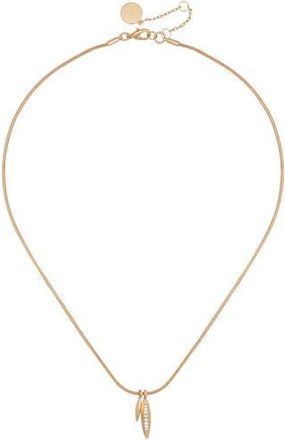 Vince Camuto CZ Pendant Necklace in Gold Tone at Nordstrom Rack