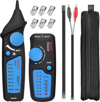 OEM Detector De Cables De Red Fwt81 Rj11 Rj45 Con Conector Modular