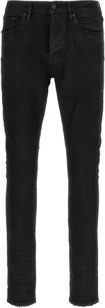Purple Jeans, Heren, Zwart, W32, Katoen, P001 Low-rise Skinny Jean