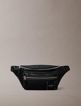 Calvin Klein Pebbled Signature Logo Bum Bag