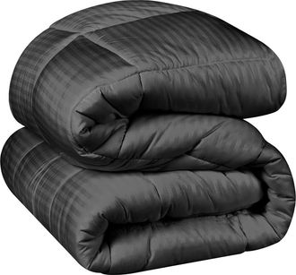Superior Reversible Down Alternative Comforter in Charcoal at Nordstrom Rack, Size Twin/twin Xl