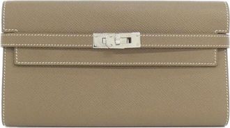 Herm&egrave;s Etoupe Gray Epsom Leather (Pre-Owned)