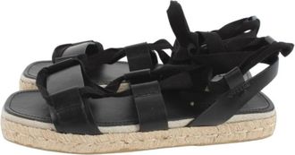 Max Mara Elegante Zwarte Sandalen voor Vrouwen - Dames - Sandalen - Zwart - 40 EU - Schoenen