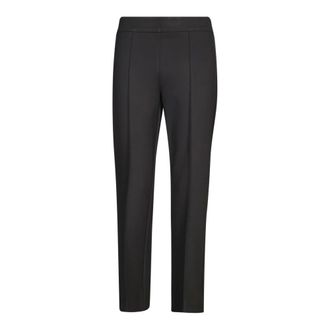 Blanca Vita Black Trousers for Modern Women - female - Blanca Vita - Slim-fit Trousers - Black - 2XS - Trousers