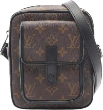 Louis Vuitton Pre-owned Cross Body Bags, male, Brown, Size: ONE SIZE Pre-owned Shoulder Bag