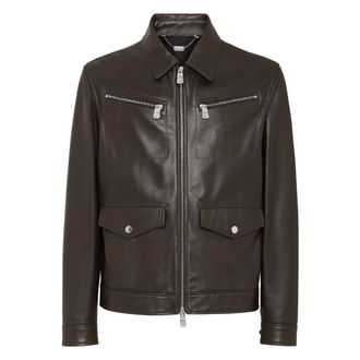 Billionaire Boys Club Heren, Jassen, Bruin, Maat: XL Leer